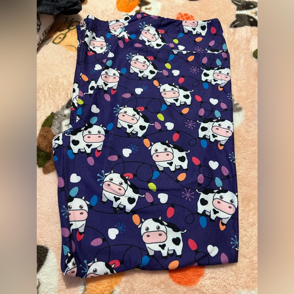 My LaLa cow leggings